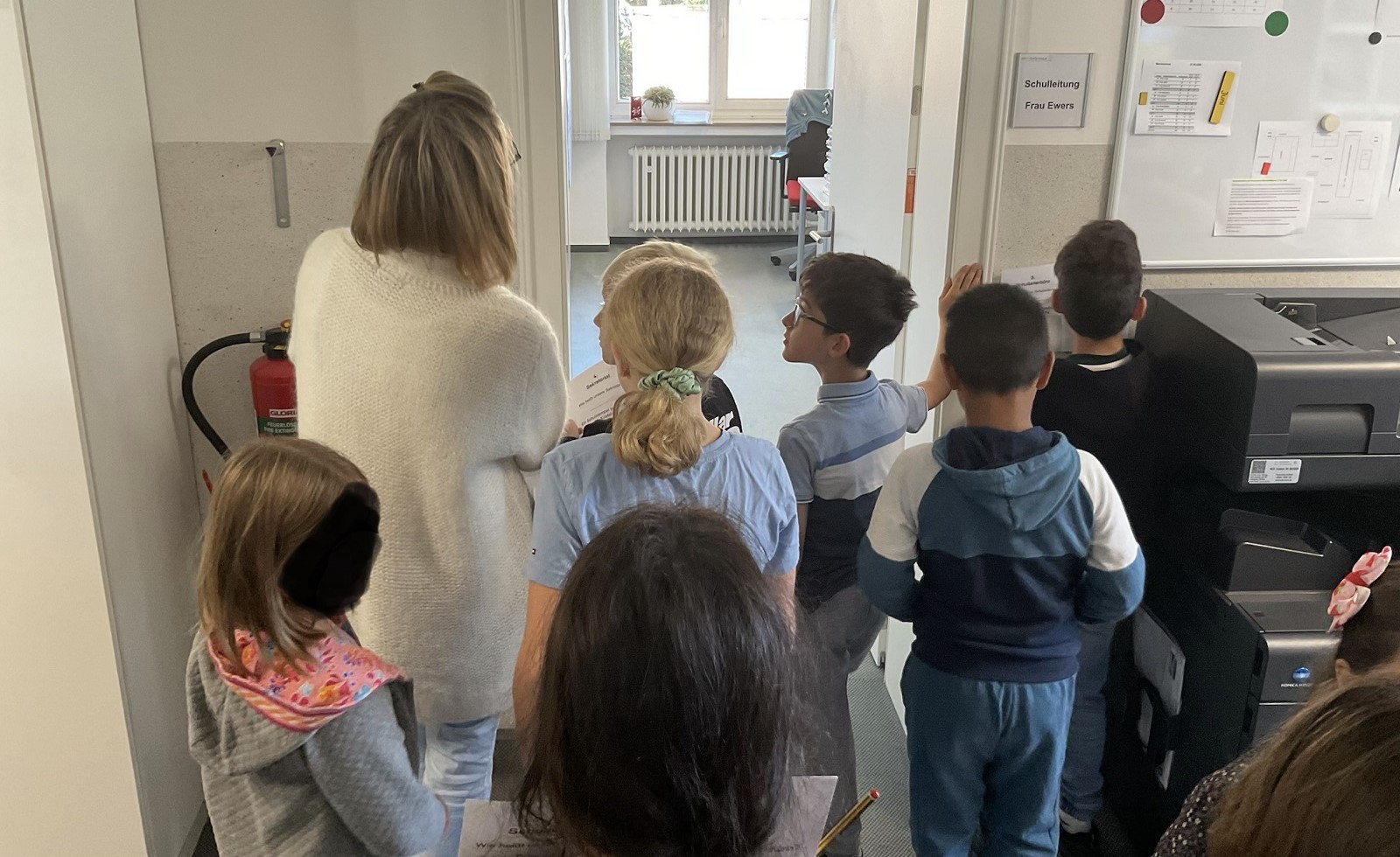 Schulrallye mit den Patenklassen