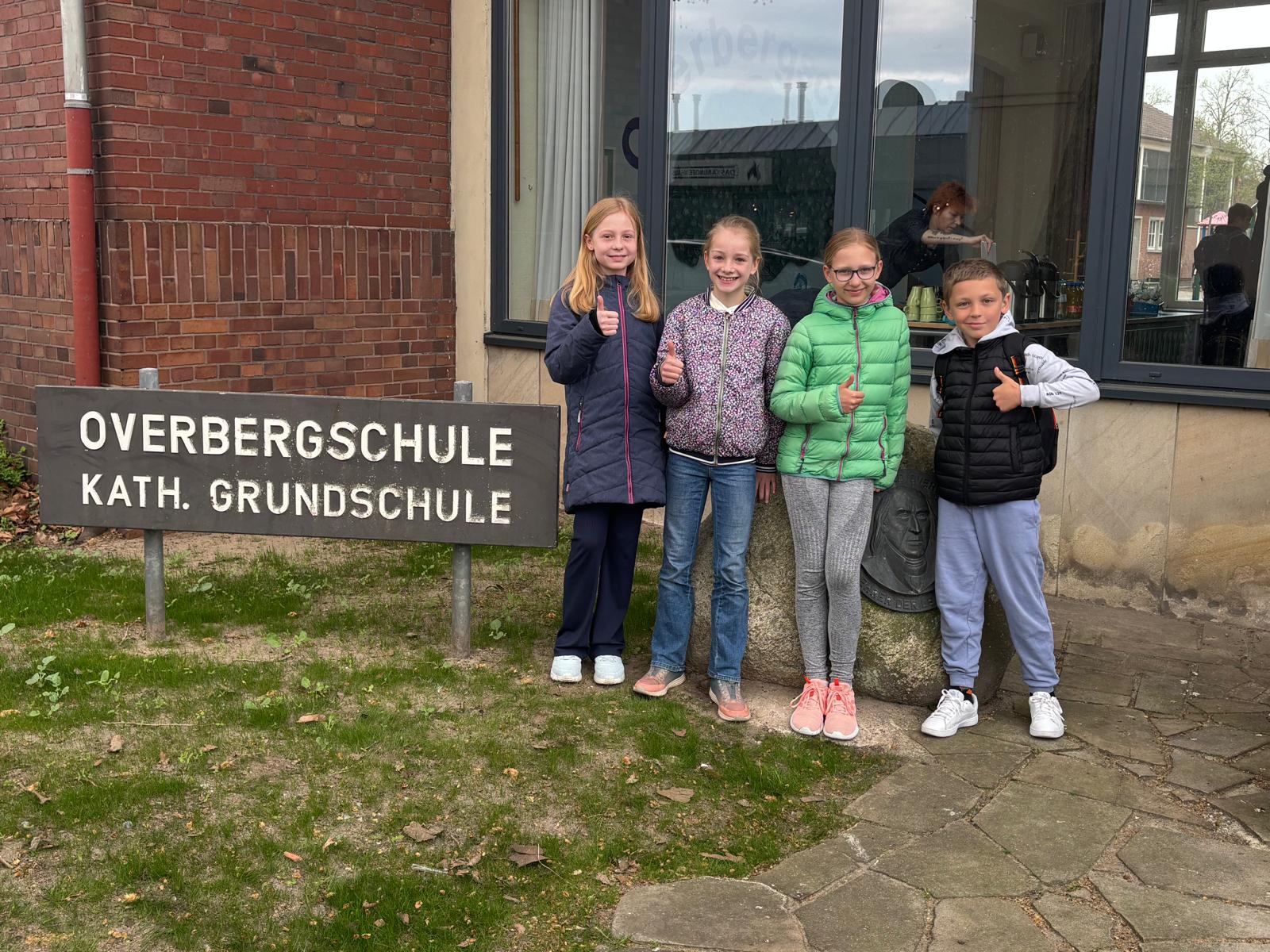 Vier Viertklässler der Marienschule bei dritter Runde des landesweiten Mathematikwettbewerbs