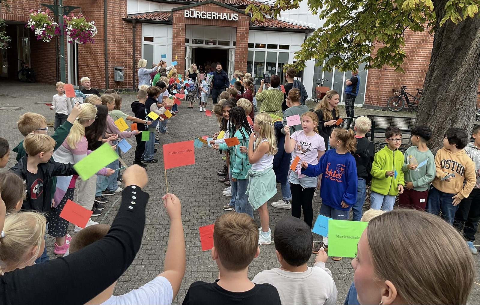 Einschulungsfeier in der Marienschule