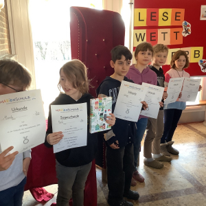 Lesewettbewerb der 2. und 3. Klassen - 3. Schuljahr