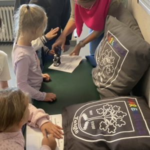 Schulrallye mit den Patenklassen